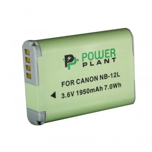 Аккумулятор для фотоаппарата PowerPlant Canon NB-12L 1950mAh (DV00DV1404) купить в Украине | Telemart фото
