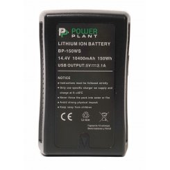 Аккумулятор для видеокамеры PowerPlant Sony BP-150WS 10400mAh (DV00DV1415)