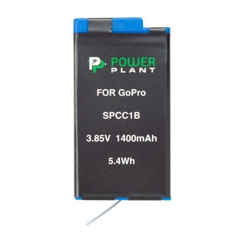 Акумулятор PowerPlant for GoPro SPCC1B 1400mAh (CB970346) купити в Україні | Telemart фото