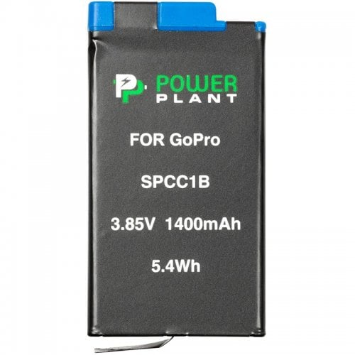 Акумулятор PowerPlant for GoPro SPCC1B 1400mAh Decoded (CB970384) купити в Україні | Telemart фото