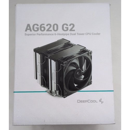 Кулер Deepcool AG620 G2 (R-AG620-BKNPMG2-G) Black (Восстановлено продавцом, 918024) купить в Украине | Telemart фото