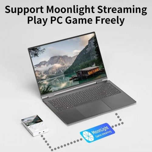 Уценка портативная игровая консоль Anbernic RG 40XXV 64GB Transparent Black (Вскрытая упаковка, 918026) купить в Украине | Telemart фото