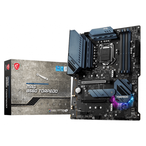 Материнська плата MSI MAG B560 TORPEDO (s1200, Intel B560) (Відновлено продавцем, 918037) купити в Україні | Telemart фото
