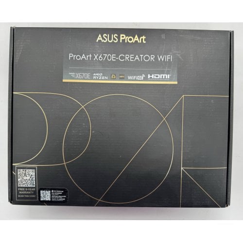 Материнська плата Asus ProArt X670E-CREATOR WIFI (sAM5, X670) (Відновлено продавцем, 918043) купити в Україні | Telemart фото
