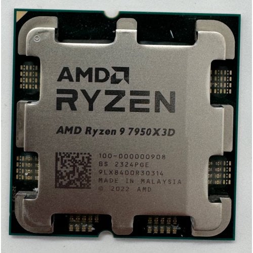 Процесор AMD Ryzen 9 7950X3D 4.2(5.7)GHz 128MB sAM5 Tray (100-000000908) (Відновлено продавцем, 918044) купити в Україні | Telemart фото