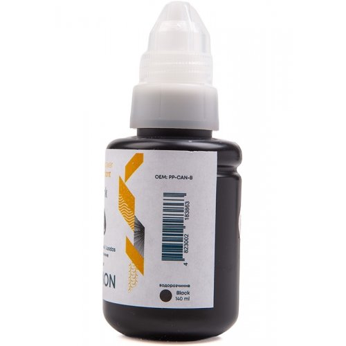Чорнило PowerPlant Canon 140ml (PP-CAN-B) Black купити в Україні | Telemart фото