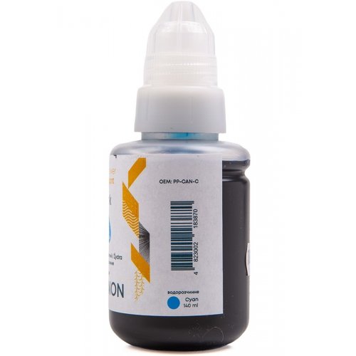 Чорнило PowerPlant Canon 140ml (PP-CAN-C) Cyan купити в Україні | Telemart фото