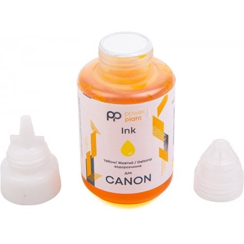 Чорнило PowerPlant Canon 140ml (PP-CAN-Y) Yellow купити в Україні | Telemart фото