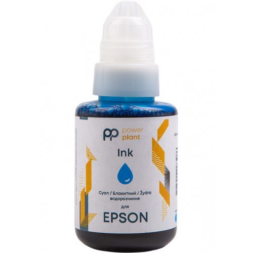Чернила PowerPlant Epson 140ml (PP-EPS-C) Cyan купить в Украине | Telemart фото