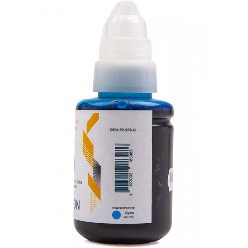 Чернила PowerPlant Epson 140ml (PP-EPS-C) Cyan купить в Украине | Telemart фото