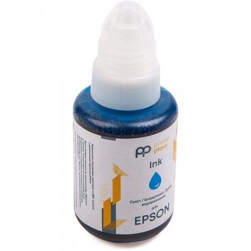 Чернила PowerPlant Epson 140ml (PP-EPS-C) Cyan купить в Украине | Telemart фото