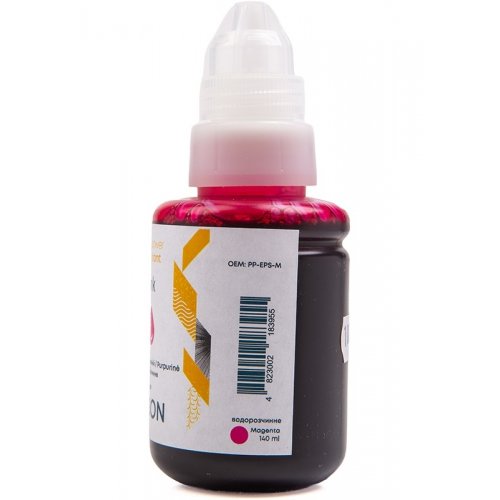 Чорнило PowerPlant Epson 140ml (PP-EPS-M) Magenta купити в Україні | Telemart фото