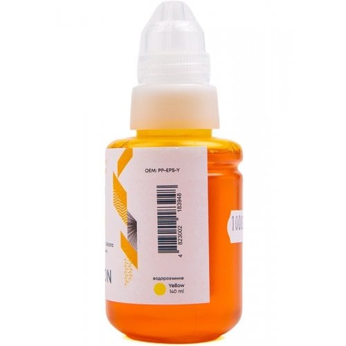 Чорнило PowerPlant Epson 140ml (PP-EPS-Y) Yellow купити в Україні | Telemart фото