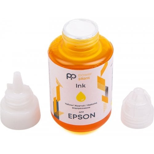 Чорнило PowerPlant Epson 140ml (PP-EPS-Y) Yellow купити в Україні | Telemart фото