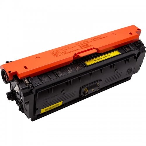 Картридж PowerPlant Canon T10 з чіпом (PP-T10YL) Yellow купити в Україні | Telemart фото