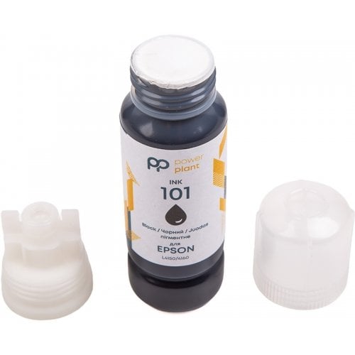 Чорнило PowerPlant Epson 101 70ml (PP101BP) Pigment Black купити в Україні | Telemart фото
