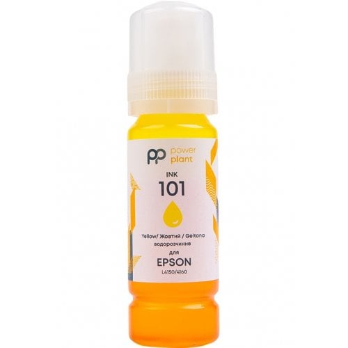 Чорнило PowerPlant Epson 101 70ml (PP101Y) Yellow купити в Україні | Telemart фото