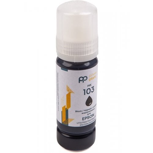 Чорнило PowerPlant Epson 103 70ml (PP103BK) Black купити в Україні | Telemart фото