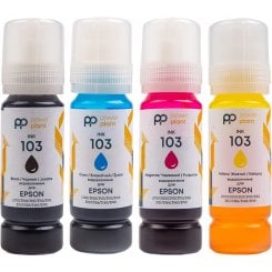 Набір чорнил PowerPlant Epson 103 4x70ml (PP103SET) CMYBK