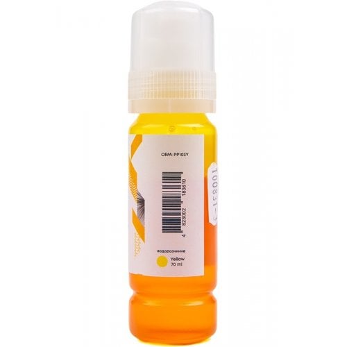 Чорнило PowerPlant Epson 103 70ml (PP103Y) Yellow купити в Україні | Telemart фото