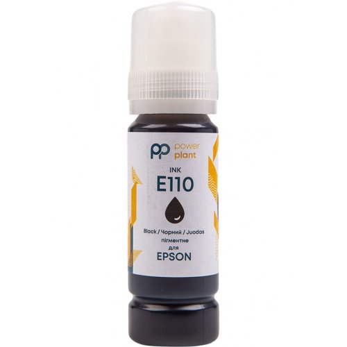 Чернила PowerPlant Epson E110 70ml (PP110BP) Pigment Black купить в Украине | Telemart фото