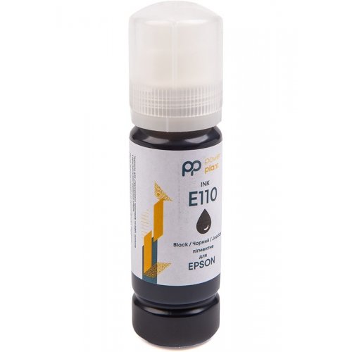 Чернила PowerPlant Epson E110 70ml (PP110BP) Pigment Black купить в Украине | Telemart фото