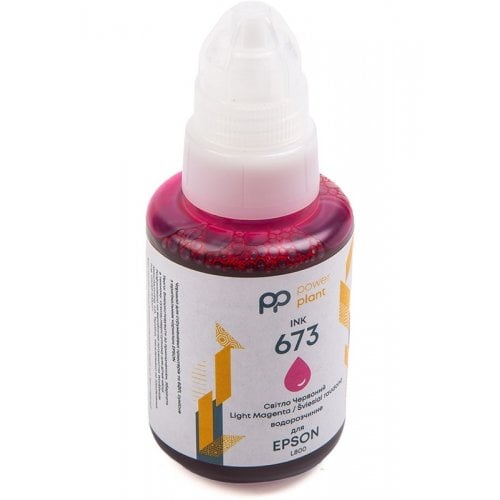 Чорнило PowerPlant Epson 673 140ml (PP673LM) Light Magenta купити в Україні | Telemart фото