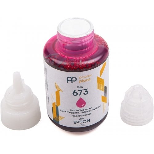 Чорнило PowerPlant Epson 673 140ml (PP673LM) Light Magenta купити в Україні | Telemart фото