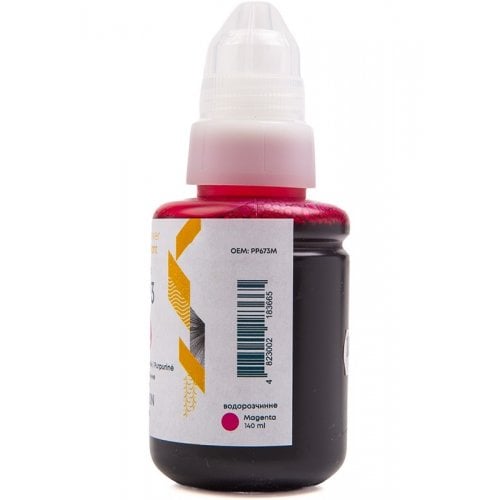 Чорнило PowerPlant Epson 673 140ml (PP673M) Magenta купити в Україні | Telemart фото
