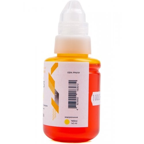 Чорнило PowerPlant Epson 673 140ml (PP673Y) Yellow купити в Україні | Telemart фото