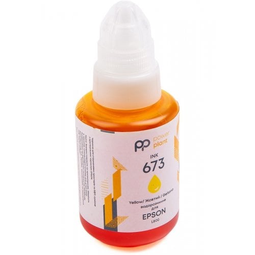 Чорнило PowerPlant Epson 673 140ml (PP673Y) Yellow купити в Україні | Telemart фото