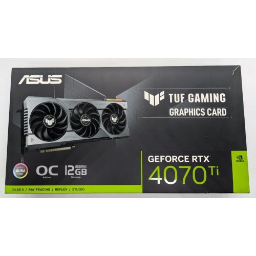 Видеокарта Asus TUF GeForce RTX 4070 Ti Gaming OC 12288MB (TUF-RTX4070TI-O12G-GAMING) (Восстановлено продавцом, 918338) купить в Украине | Telemart фото