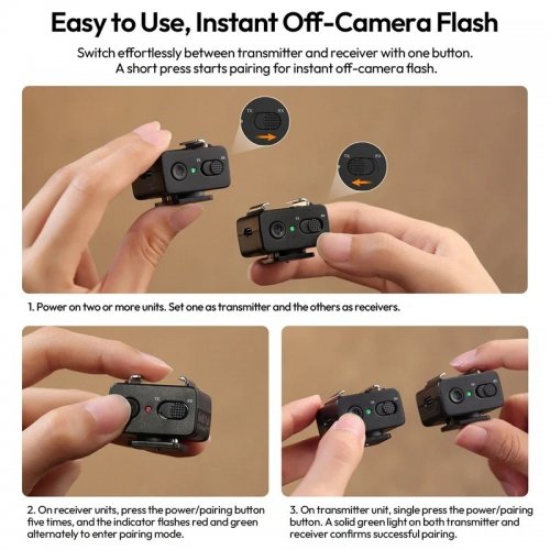 Синхронизатор вспышки Ulanzi VIJIM LA10 Mini Flash Trigger (C059) купить в Украине | Telemart фото