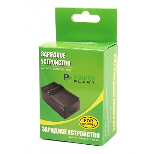 Зарядное устройство PowerPlant Sony NP-FW50 (DV00DV2292) купить в Украине | Telemart фото