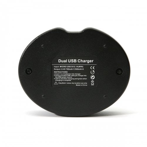 Зарядное устройство PowerPlant Dual Canon LP-E8 для двух аккумуляторов (DV00DV3255) купить в Украине | Telemart фото