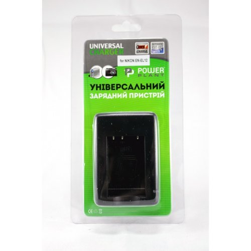 Мережевий зарядний пристрій PowerPlant Nikon EN-EL12 Slim (DVOODV2242) купити в Україні | Telemart фото