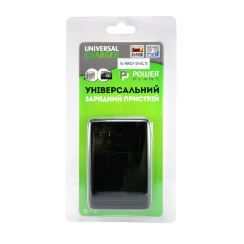 Мережевий зарядний пристрій PowerPlant Nikon EN-EL15 Slim (DVOODV2309) купити в Україні | Telemart фото