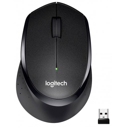 Уценка мышка Logitech M330 Silent Plus (910-004909) Black (Вскрытая упаковка, 918510) купить в Украине | Telemart фото