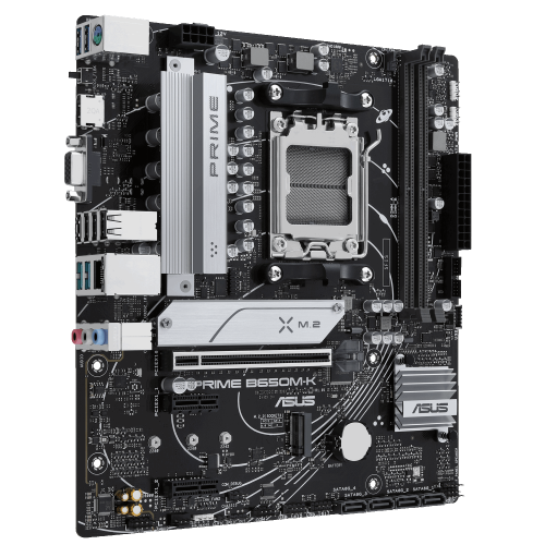 Уценка материнская плата Asus PRIME B650M-K (sAM5, AMD B650) (Вскрытая упаковка, 918515) купить в Украине | Telemart фото