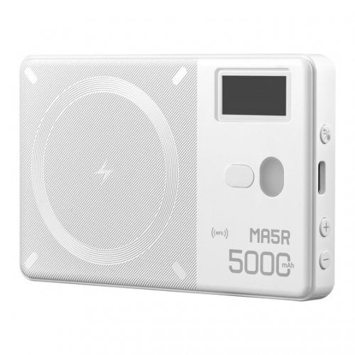 Видеосвет для смартфона + повербанк Godox MA5R Magnetic Charging Full-Color LED White купить в Украине | Telemart фото