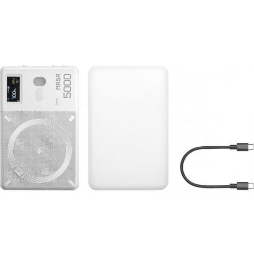 Видеосвет для смартфона + повербанк Godox MA5R Magnetic Charging Full-Color LED White купить в Украине | Telemart фото
