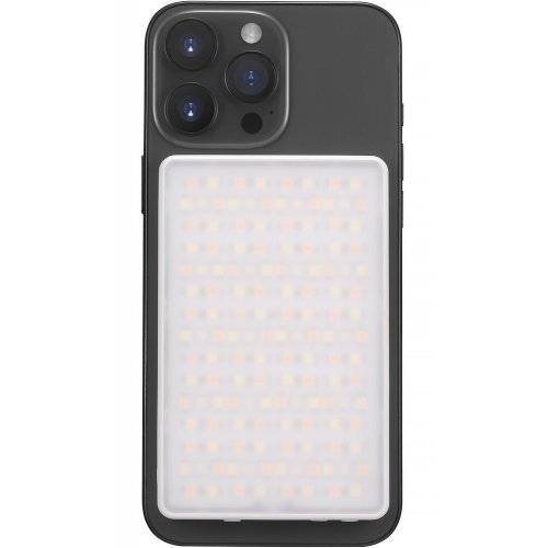 Видеосвет для смартфона + повербанк Godox MA5R Magnetic Charging Full-Color LED White купить в Украине | Telemart фото