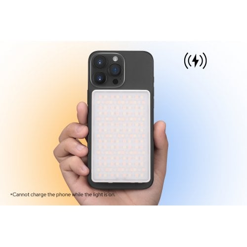 Видеосвет для смартфона + повербанк Godox MA5R Magnetic Charging Full-Color LED White купить в Украине | Telemart фото