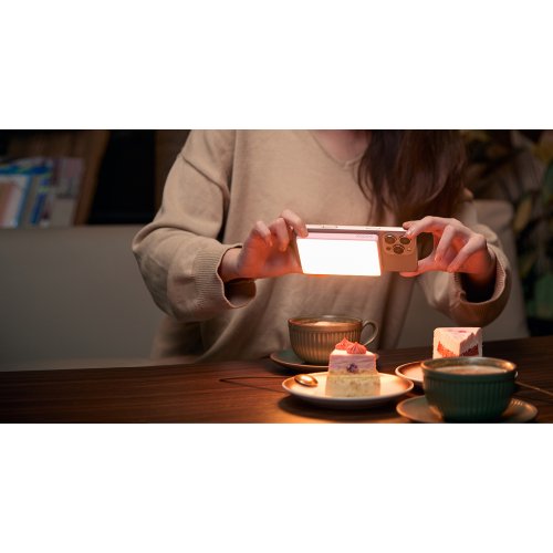 Видеосвет для смартфона + повербанк Godox MA5R Magnetic Charging Full-Color LED White купить в Украине | Telemart фото