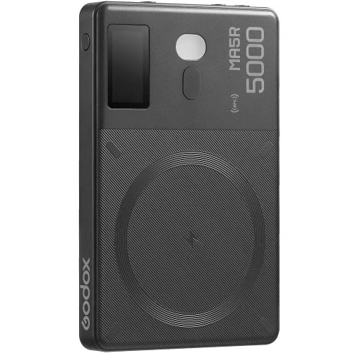 Видеосвет для смартфона + повербанк Godox MA5R Magnetic Charging Full-Color LED Black купить в Украине | Telemart фото