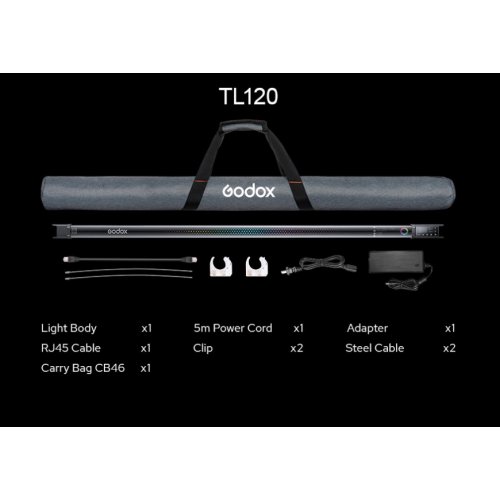 LED освітлення Godox TL120 RGB Tube Light купити в Україні | Telemart фото
