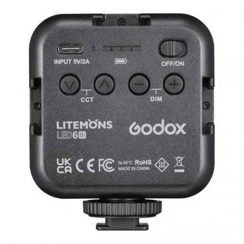LED освещение Godox LED6Bi Video Light Bi-Color купить в Украине | Telemart фото