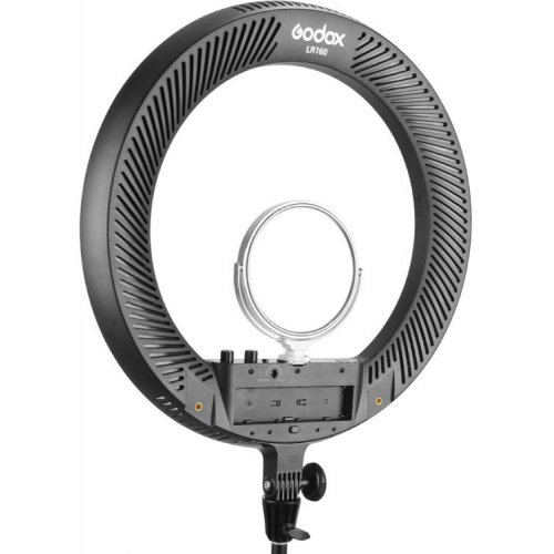 Кольцевой LED свет Godox LR160 Bi-Color Black купить в Украине | Telemart фото