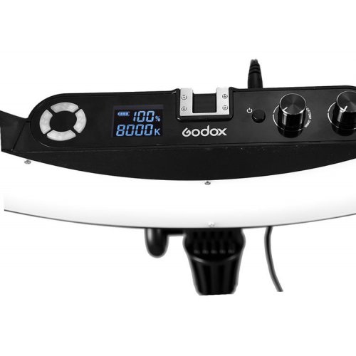 Кольцевой LED свет Godox LR160 Bi-Color Black купить в Украине | Telemart фото