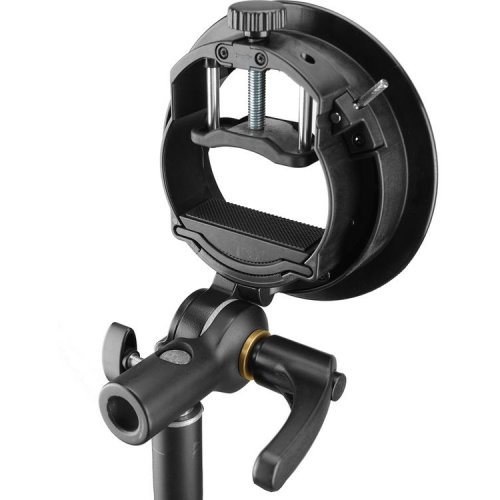 Держатель для накамерной вспышки Godox S2 Speedlite Bracket Bowens Mount купить в Украине | Telemart фото